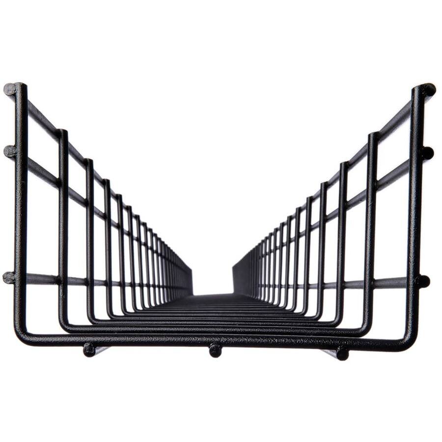 Alt View 2. Tripp Lite - WIRE MESH CABLE TRAY 10 PACK 150 X 100 X 3000MM 6IN X 4IN X10FT - Black.