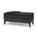Angle. Simpli Home - Oregon Storage Ottoman Bench with Tray - Distressed Black.