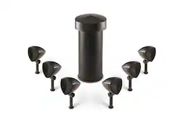 Definitive Technology - Dymension 4" Outdoor Landscape 6 Speaker System with 8" Subwoofer - Brown