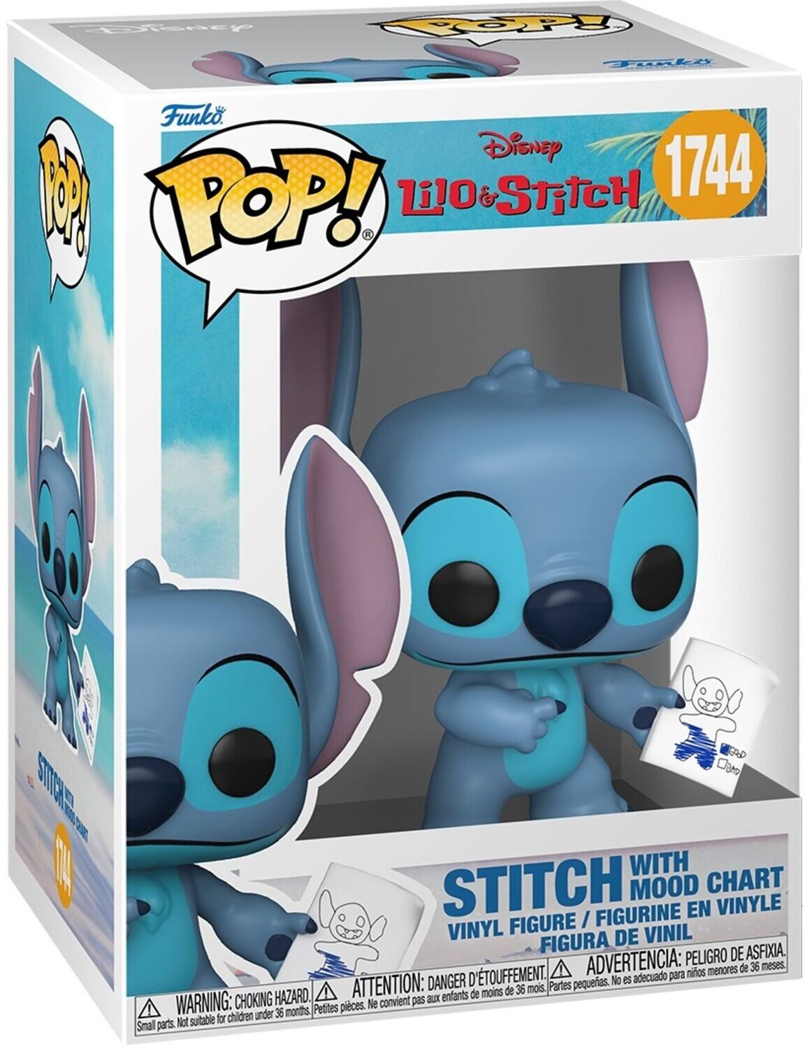 Funko POP Disney: Lilo & Stitch Stitch with Mood Chart COLLECTIBLES ...
