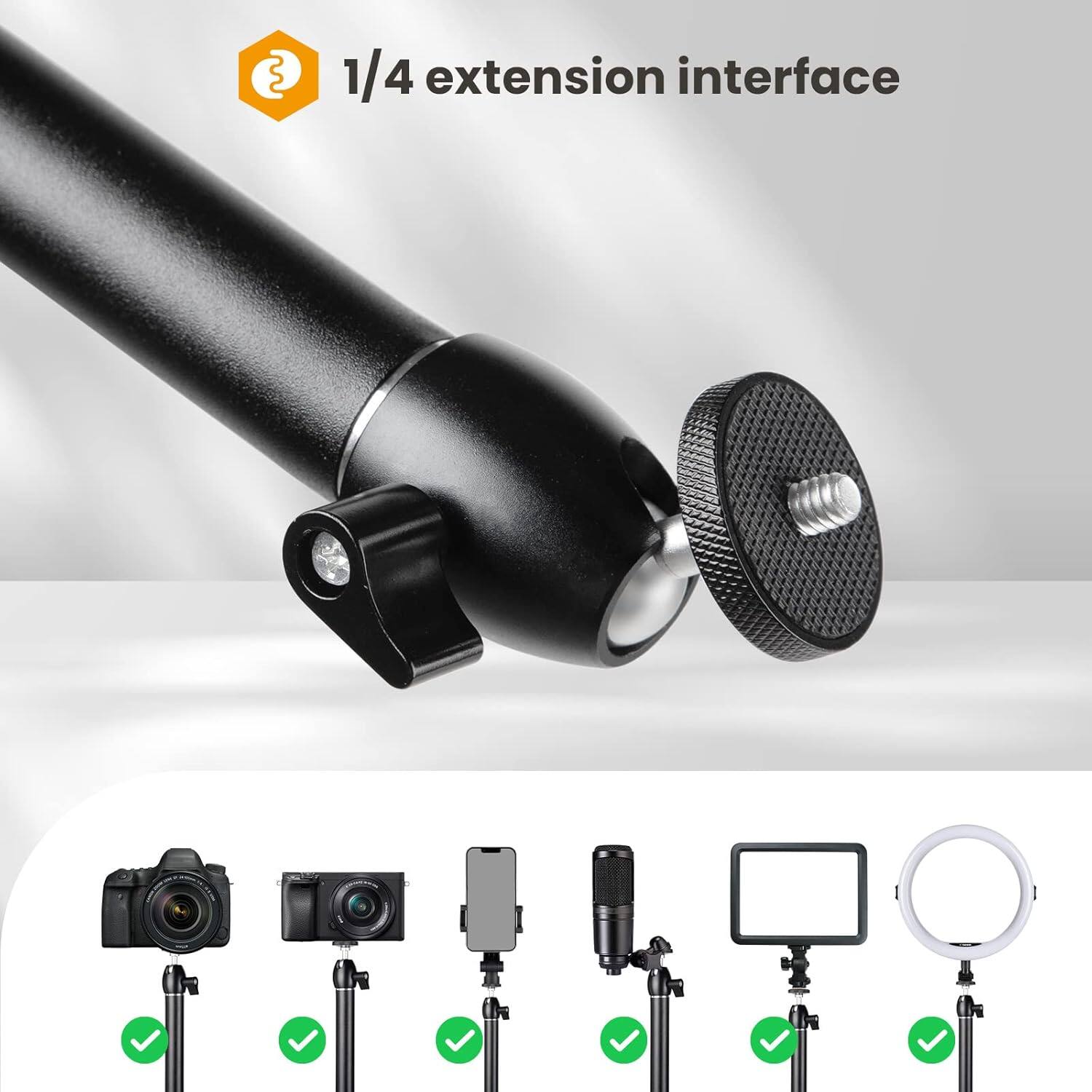 1/4 extension interface