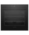 Fisher & Paykel - 30" 4.9 Cu. Ft. Single Oven, 6.8" Touchscreen,Self-Cleaning - Minimal (Soft - Black