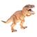 Left. JuzToys - Remote Control Dinosaur Toy, Walking T-Rex with Light & Sound Effects, RC Dino Toy for Kids – Brown - Brown.