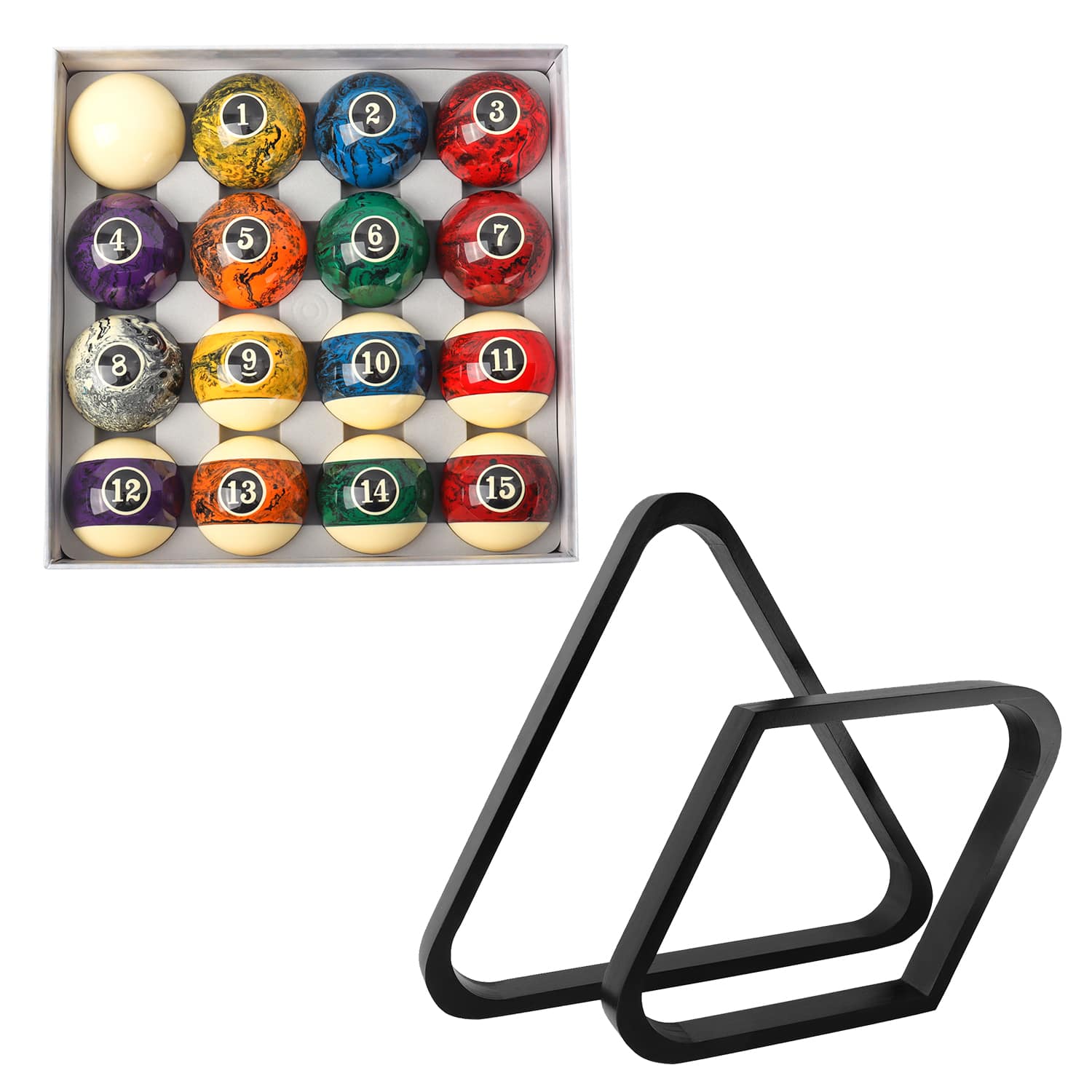 GSE Games & Sports Expert 2 1/4 Inch Dark Marble Swirl