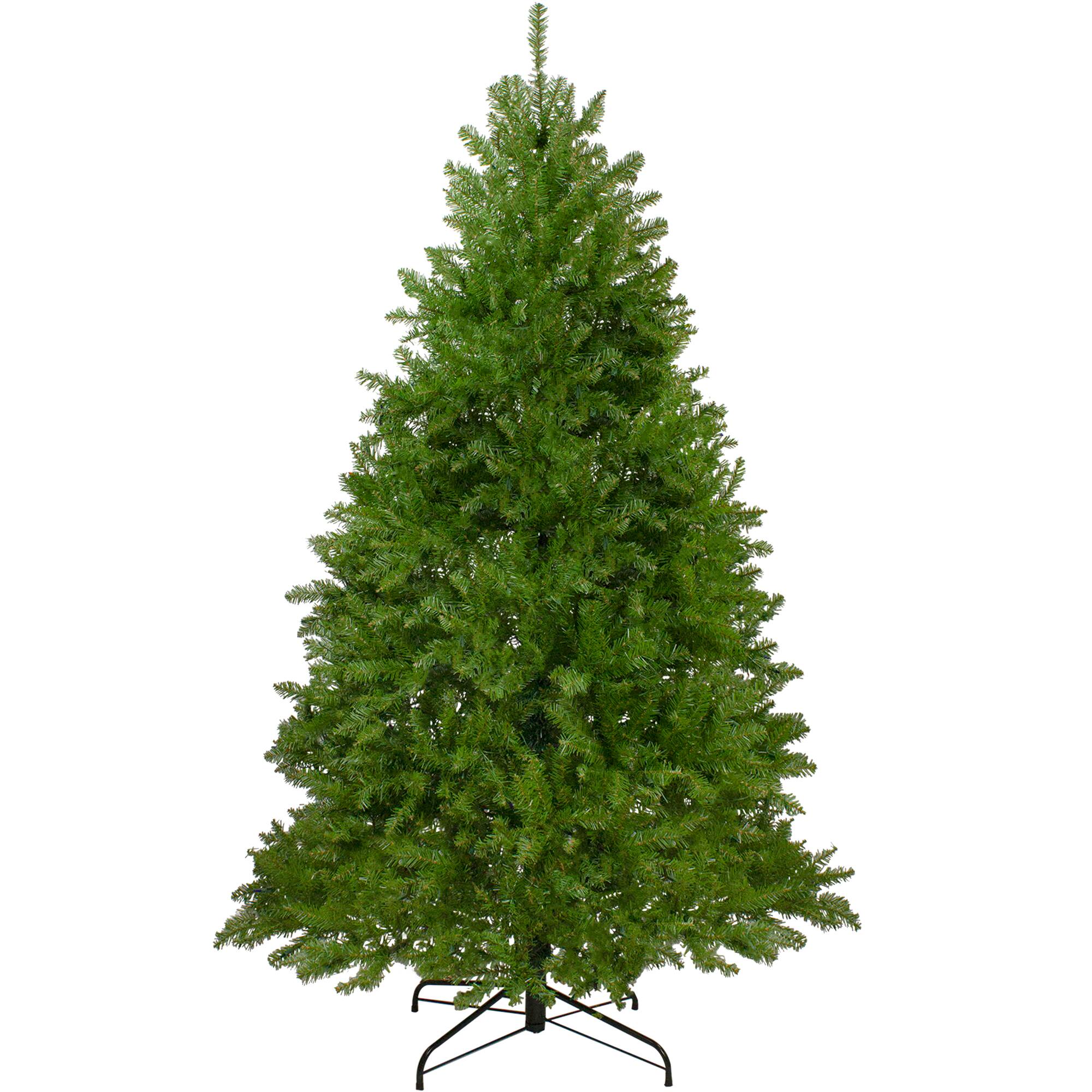 Front. Northlight - Full Northern Pine Artificial Christmas Tree - 7.5' - Unlit - Green.