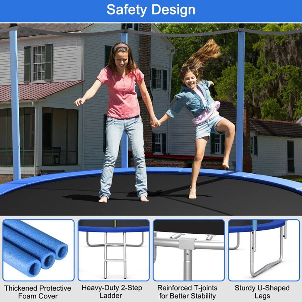 Safety Design

- Thickened Protective Foam Cover
- Heavy-Duty 2-Step Ladder
- Reinforced T-joints for Better Stability
- Sturdy U-Shaped Legs
