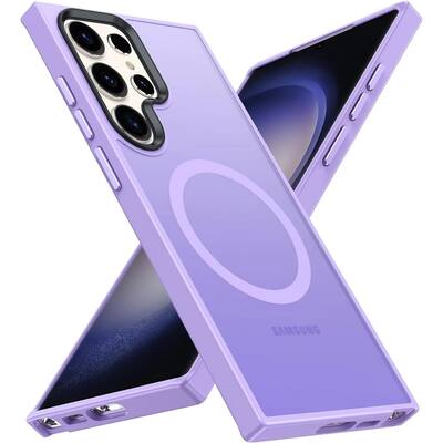 Entronix Magnetic Case for Samsung Galaxy S25 Ultra Translucent Frosted Matte Finish Purple 7447698440215 - Best Buy Entronix Magnetic Case for Samsung Galaxy S25 Ultra Translucent Frosted Matte Finish Purple 7447698440215 - Best Buy