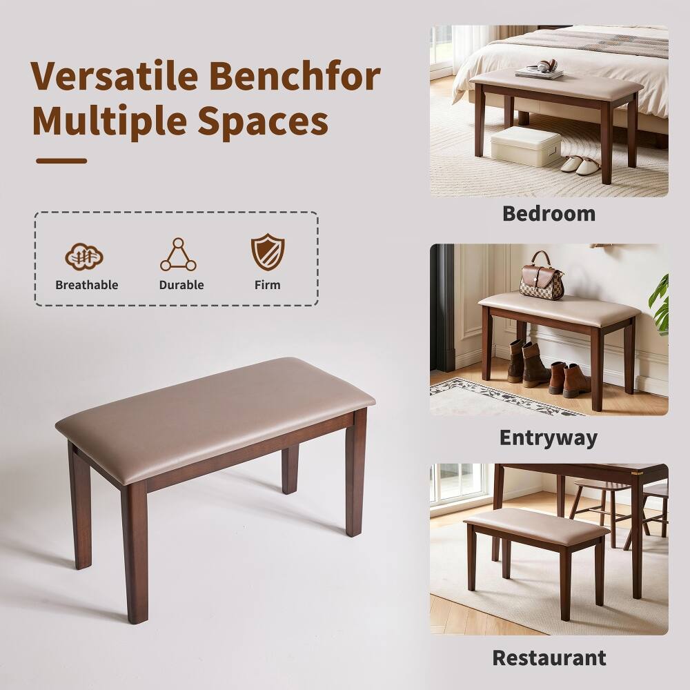 Versatile Bench for Multiple Spaces

- Breathable
- Durable
- Firm

Bedroom

Entryway

Restaurant