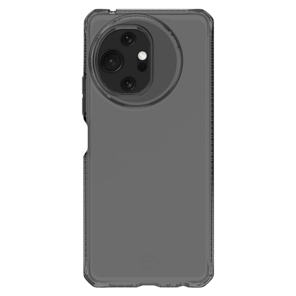 Alt View 1. Itskins - Spectrum_R Clear Case for TCL 50 XL NXTPAPER 5G - Black.