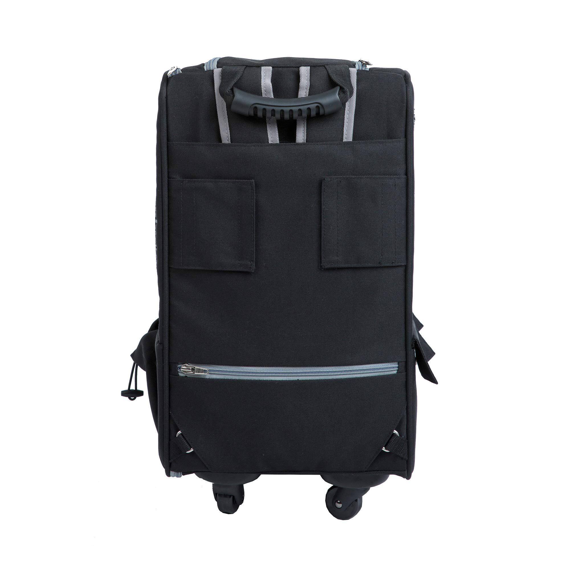 Angle. Petique - Petique Pet Carrier, Dog Carrier for Small Size Pets, 5-in-1 Ventilated Carrier Bag for Cats & Dogs.