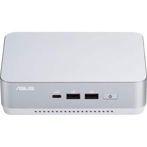 ASUS - NUC 14 Pro+ NUC14RVSU7 Desktop Computer - Intel Core Ultra 7 14th Gen 155H - 32 GB - 1 TB SSD - Mini PC - Silver