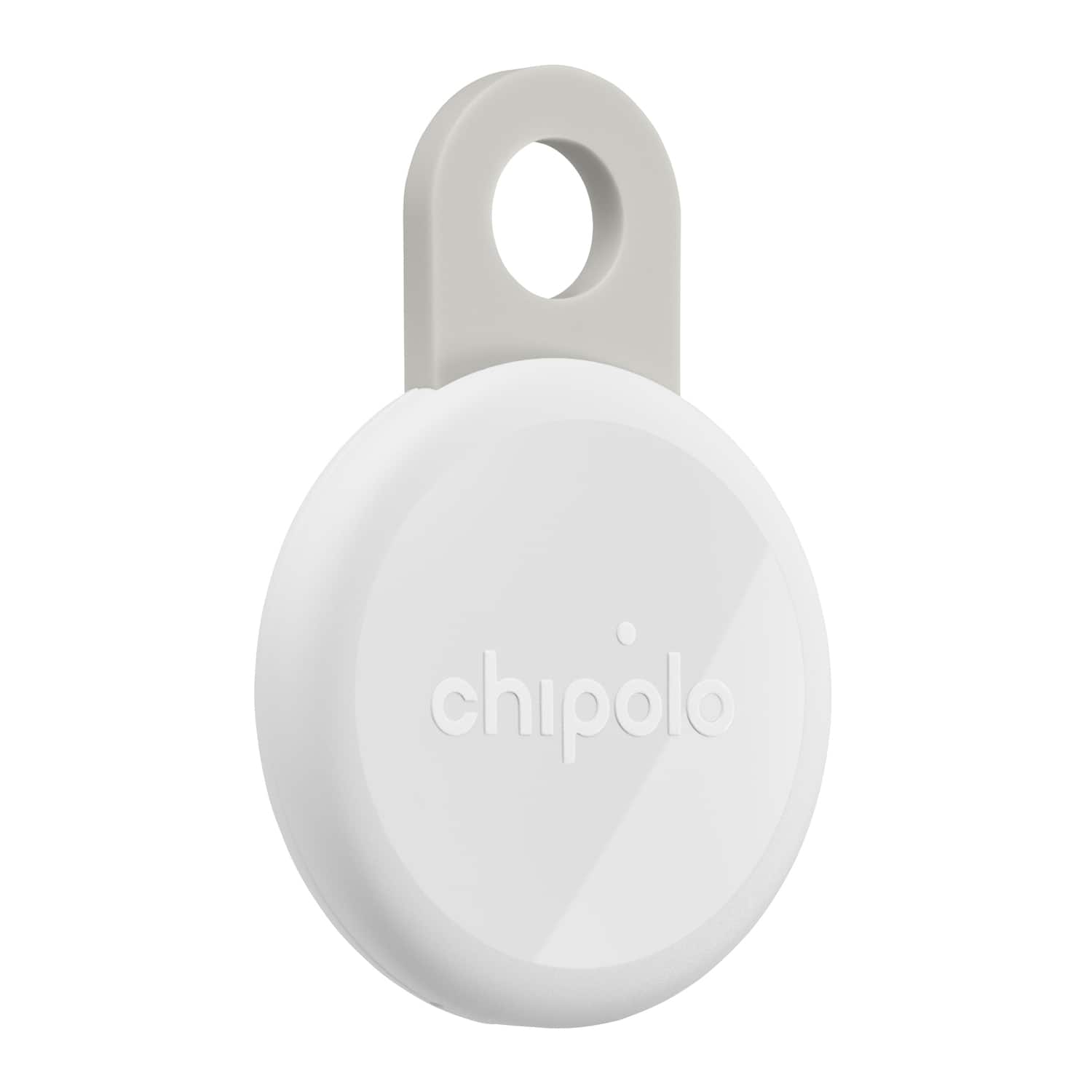 Chipolo - LOOP Rechargeable Device Tracking Tag 1 Pack - Chalk