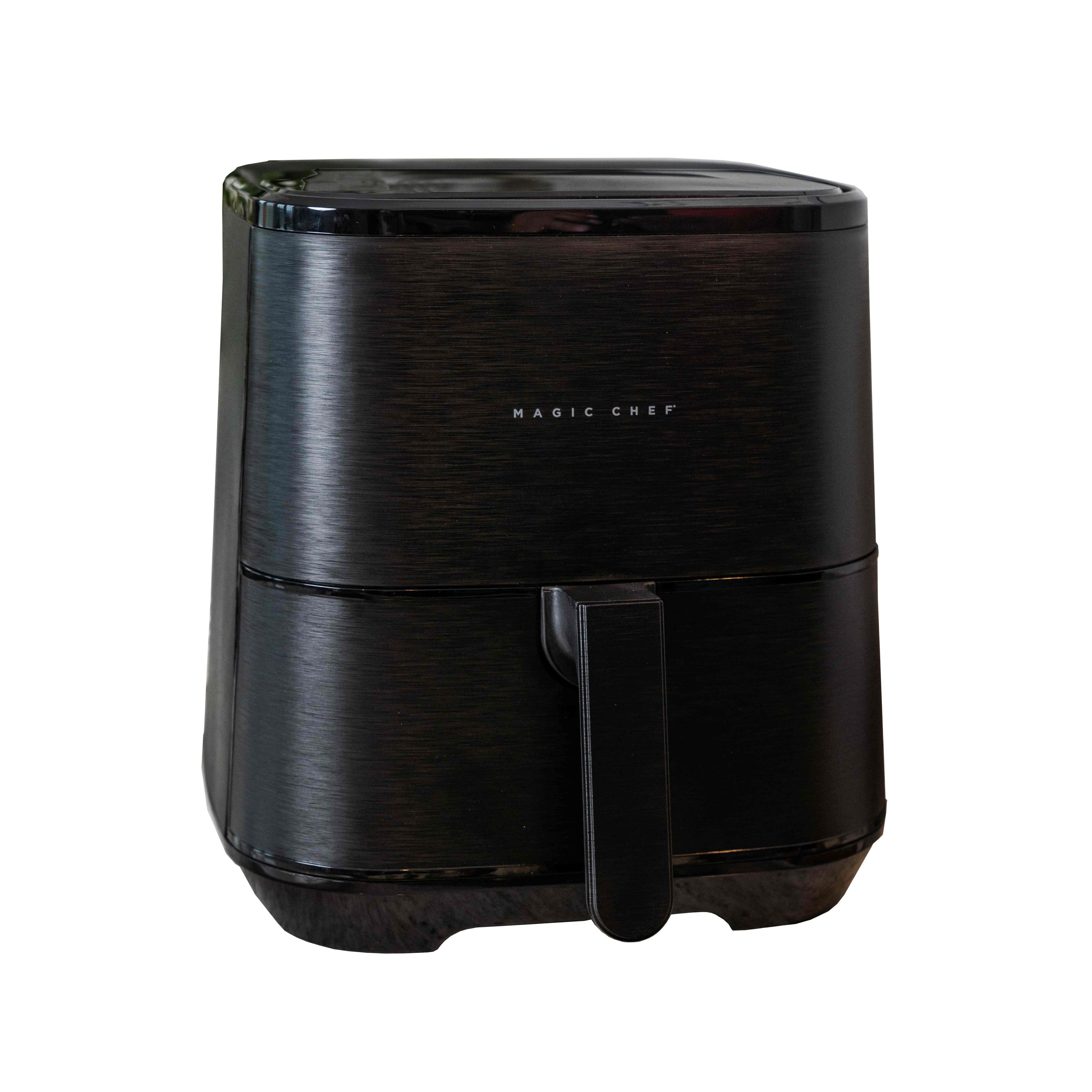 Magic Chef - 5.8 qt. Panel Air Fryer - Black