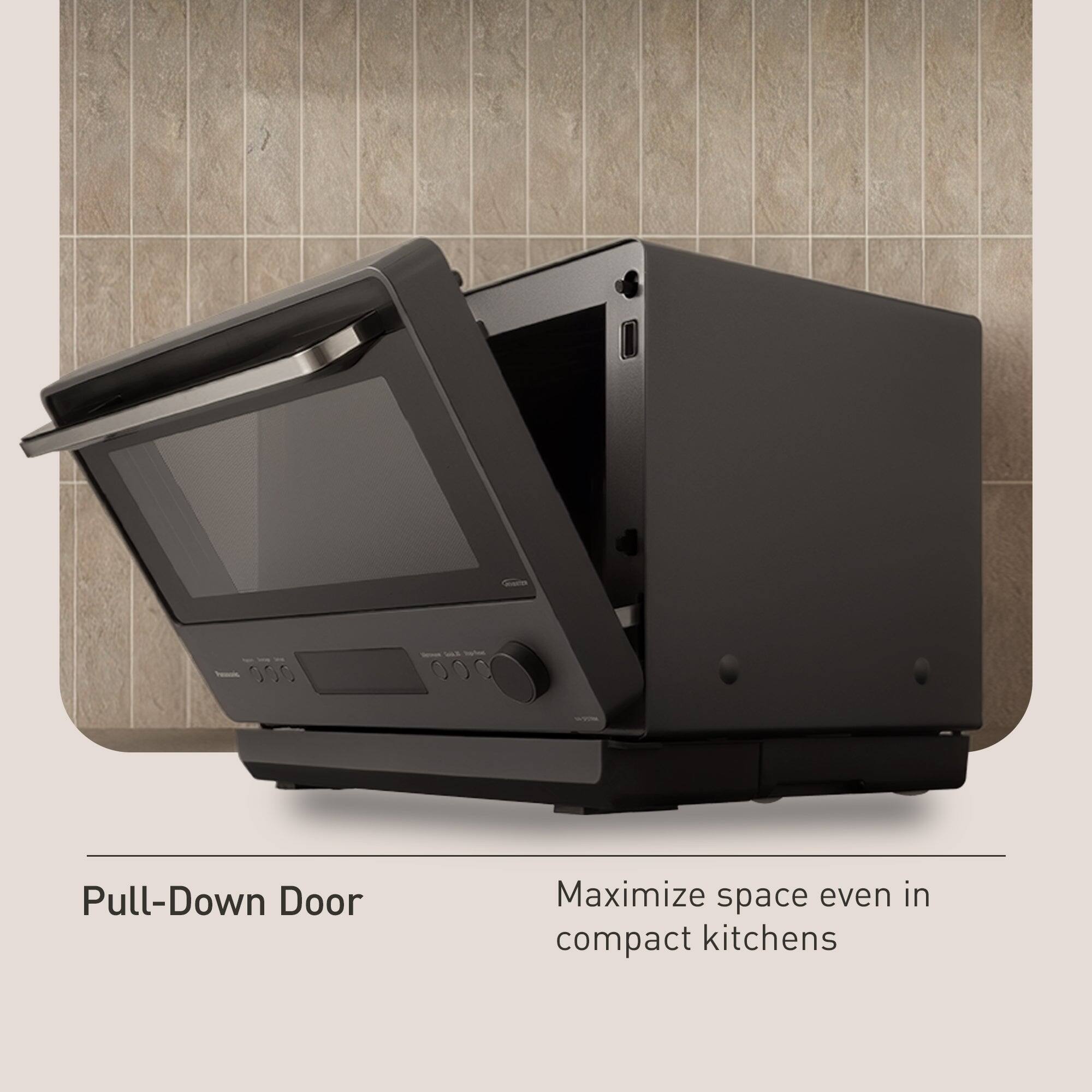 050 ! 000 Pull-Down Door  
Maximize space even in compact kitchens