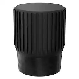 Simpli Home - Lyall 16 inch Wide Solid Mango Contemporary End Table, Assembled - Black