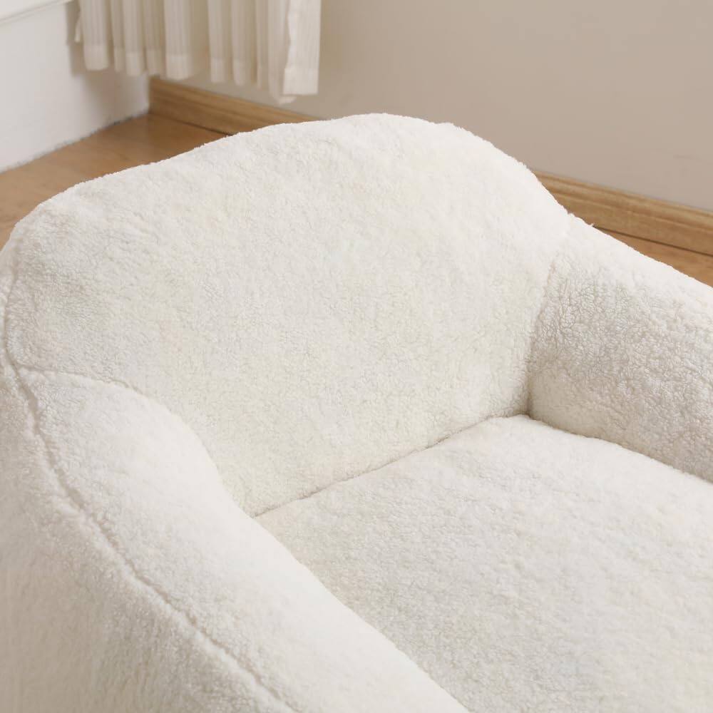 Alt View 5. Trinkets Crazed - Beanbag Chair Bean Bag Chairs for Adults Bean Bags Giant Bean Bag Sofa with Spacious Cushion - white.