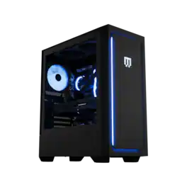 MAINGEAR - MG-1 Garnet Gaming Desktop - NVIDIA GeForce RTX 5070 - Intel Core Ultra 5 245K - 32GB RAM - 2TB NVMe SSD - RGB - Black