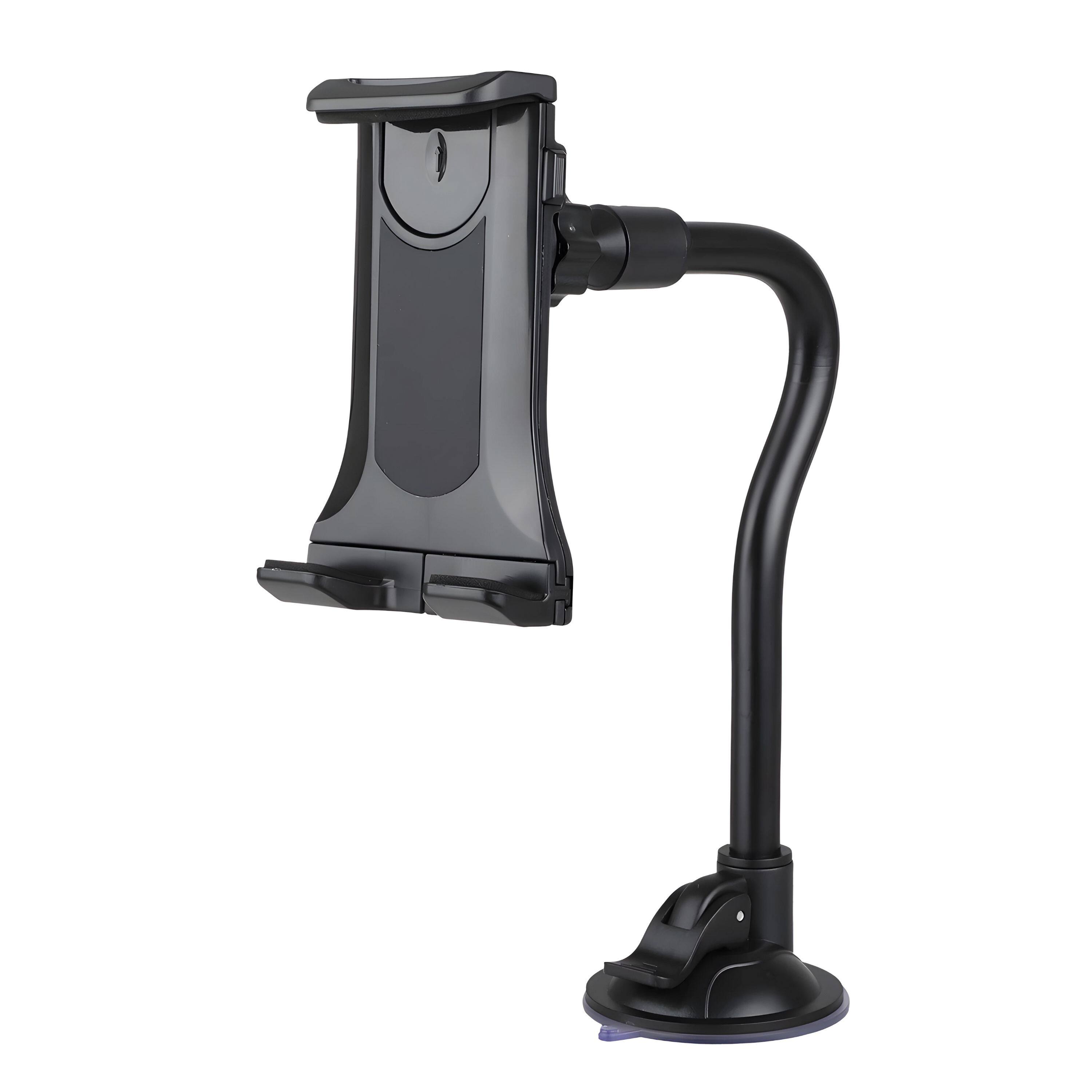 Front. Kitcheniva - 360° Universal Car Windshield Holder Desktop Mount For Cellphone Tablet - Black.
