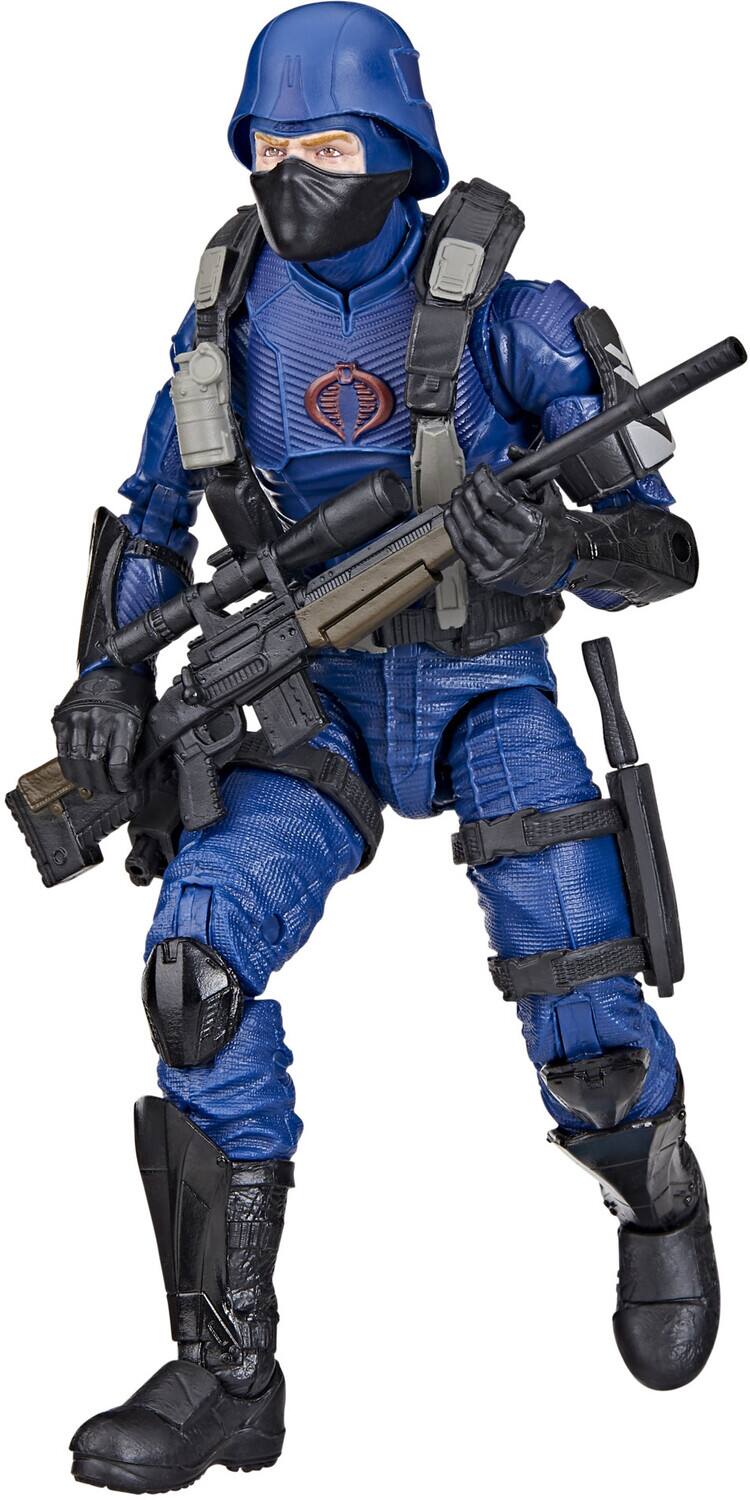 Alt View 1. Hasbro - Hasbro Collectibles - G.I. Joe - Classified Series Retro Cardback - Cobra Trooper   - Collectibles - Multicolor.