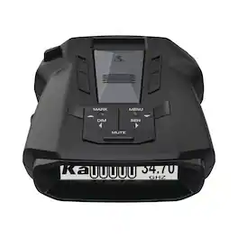 Cobra - RAD 700i Radar and Laser Detector, works with Apple CarPlay/Android Auto - Black
