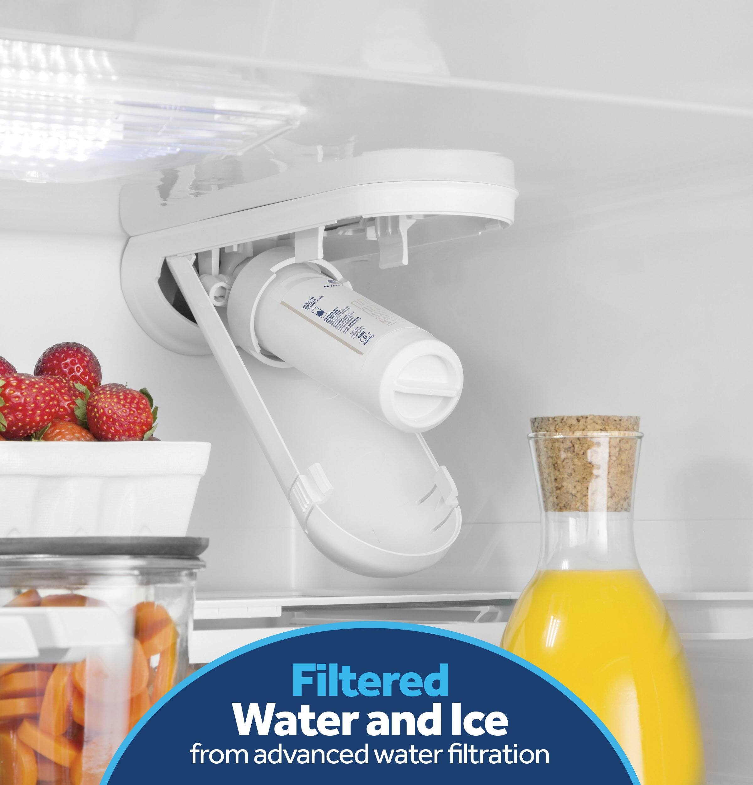 Filtered Water and Ice from advanced water filtration