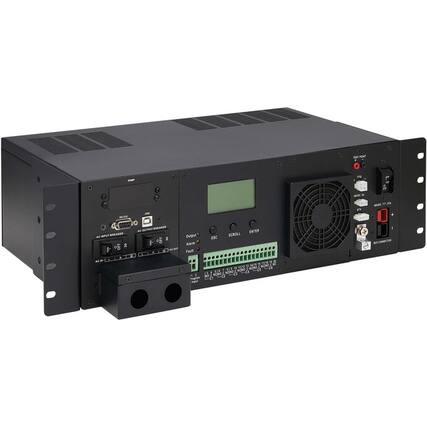 EXIP
MS
88-633
4's
NNVX D
KPVT BREAKER AC IN
OUTPUT BREAKER:
SCROLL ENTER Output ESC Alarm Fault