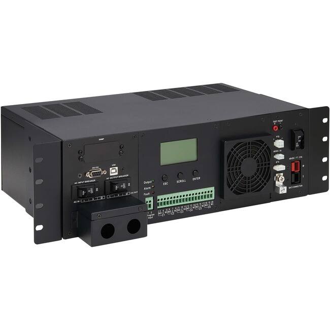 EXIP  
MS  
88-633  
4's  
NNVX D  
KPVT BREAKER AC IN  
OUTPUT BREAKER:  
SCROLL ENTER Output ESC Alarm Fault