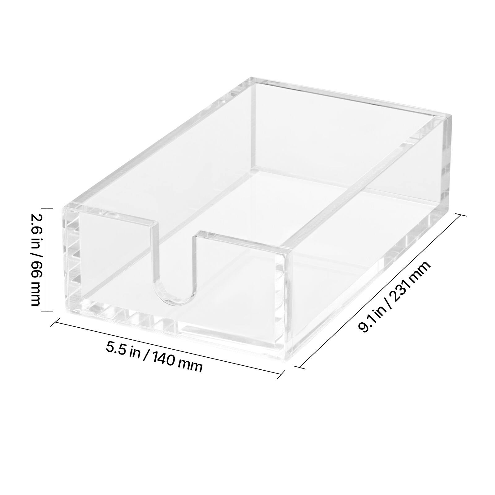 2.6 in / 66 mm  
5.5 in / 140 mm  
9.1 in / 231 mm