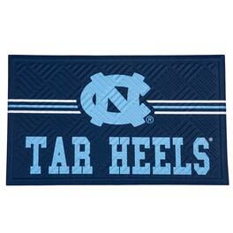 Evergreen Enterprises - North Carolina Tar Heels Embossed Door Mat - Multicolor