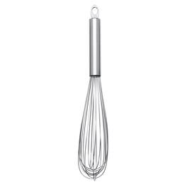 Cuisipro - Solid Handle 10 Inch Egg Whisk, Stainless Steel - Silver