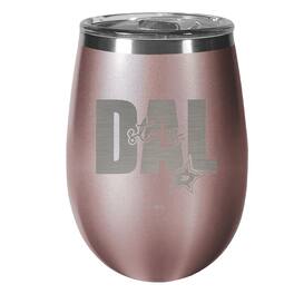 Great American Products - Dallas Stars 10oz. Rose Gold Wine Tumbler - Multicolor