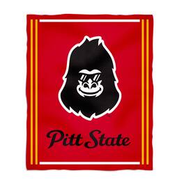 Vive La Fete - Pittsburg State Gorillas 36'' x 48'' Big Mascot Blanket - Yellow
