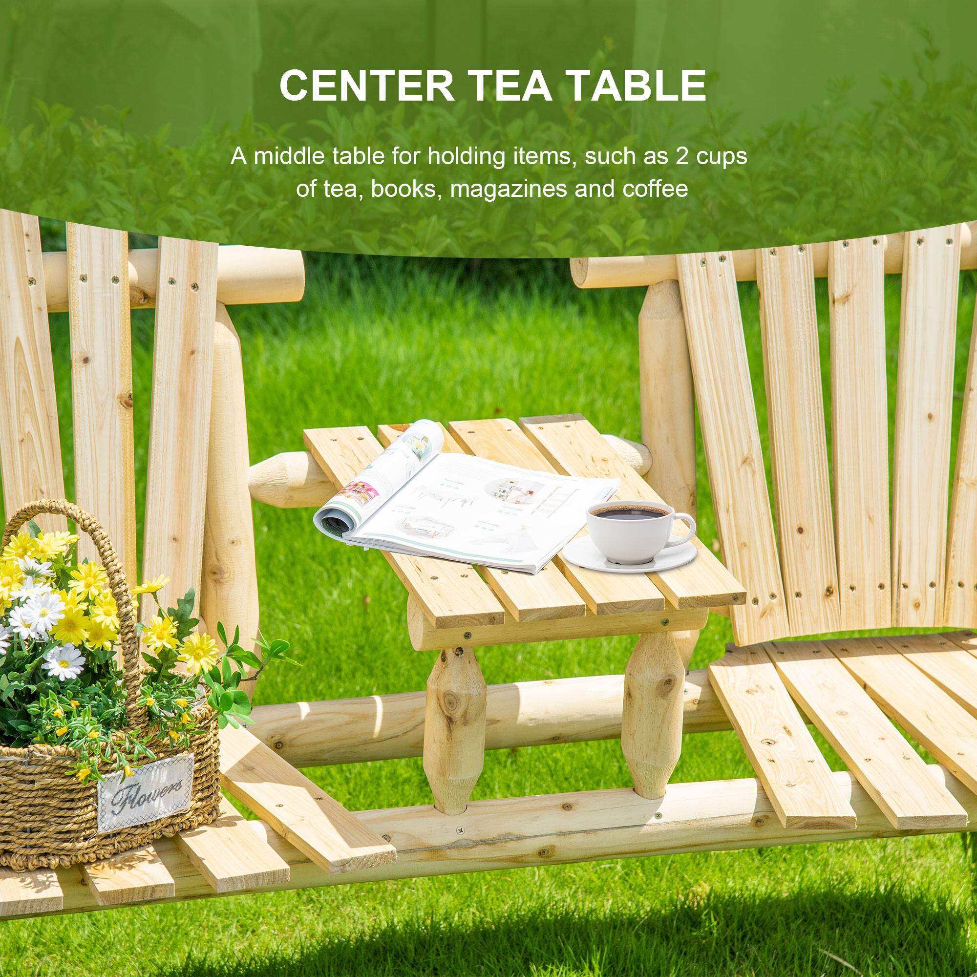 CENTER TEA TABLE
A middle table for holding items, such as 2 cups of tea, books, magazines and coffee
D0 Flowers