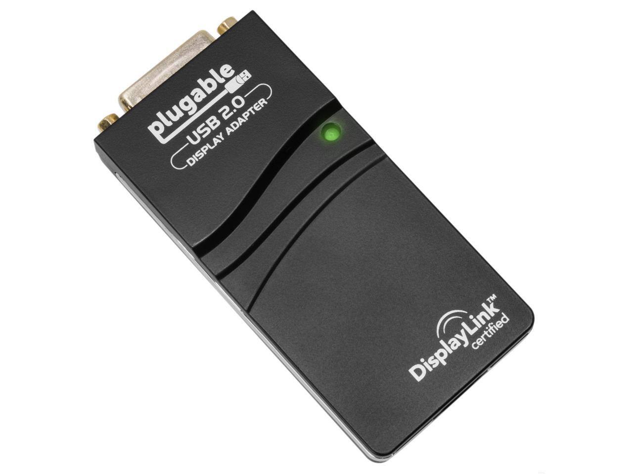Plugable USB 2.0 Display Adapter  
DisplayLink™ Certified