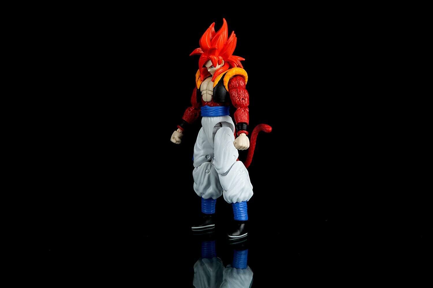 Alt View 4. Bandai - Bandai - Dragon Ball Super - Dragon Stars - Super Saiyan 4 Gogeta Action Figure   - Collectibles - Multicolor.