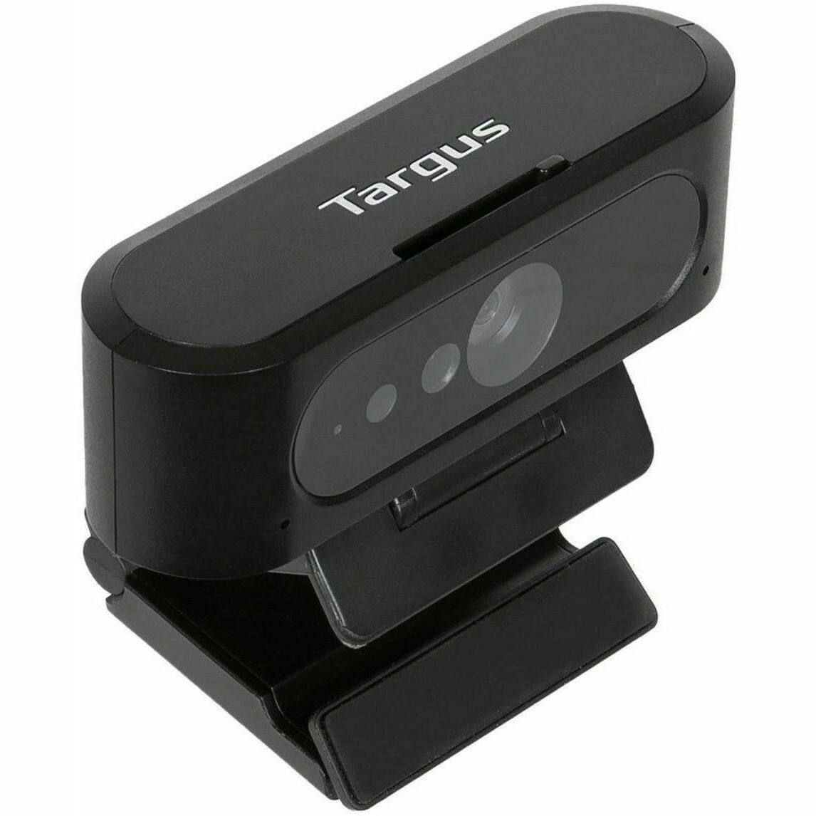 Alt View 1. Targus - Targus® Full HD Webcam with IR Facial Recognition - 2K - 2560 x 1440 Video - Auto-focus.