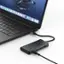 The text on the image reads: "Belkin USB 3.0 2-port hub."