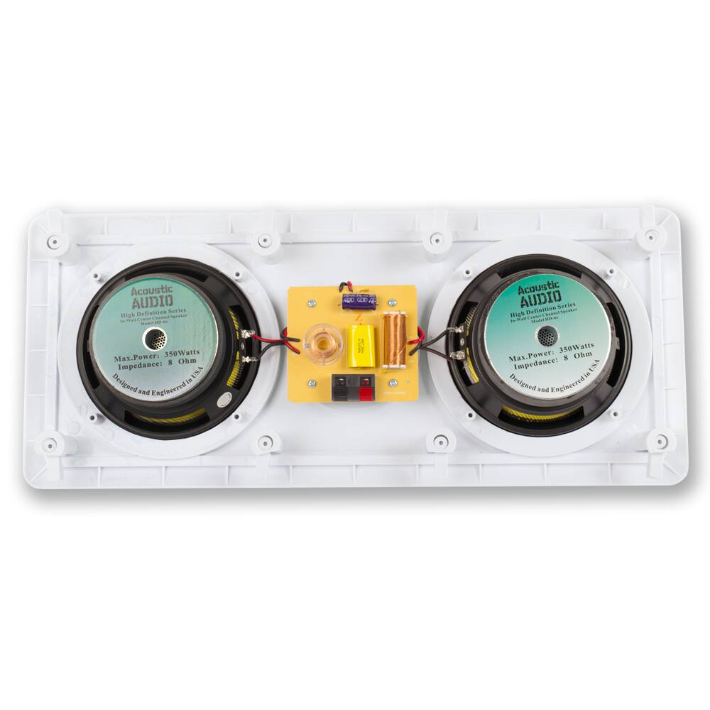 Acoustic AUDIO  
High Definition Series  
In-Wall Speaker  
Max. Power: 350 Watts  
Impedance: 8 Ohm  
Designed and Engineered in USA  

Acoustic AUDIO  
High Definition Series  
In-Wall Speaker  
Max. Power: 350 Watts  
Impedance: 8 Ohm  
Designed and Engineered in USA  

Acoustic AUDIO  
High Definition Series  
In-Wall Speaker  
Max. Power: 350 Watts  
Impedance: 8 Ohm  
Designed and Engineered in USA  

Acoustic AUDIO  
High Definition Series  
In-Wall Speaker  
Max. Power: 350 Watts  
Impedance: 8 Ohm  
Designed and Engineered in USA  

Acoustic AUDIO  
High Definition Series  
In-Wall Speaker  
Max. Power: 350 Watts  
Impedance: 8 Ohm  
Designed and Engineered in USA  

Acoustic AUDIO  
High Definition Series  
In-Wall Speaker  
Max. Power: 350 Watts  
Impedance: 8 Ohm  
Designed and Engineered in USA  

Acoustic AUDIO  
High Definition Series  
In-Wall Speaker  
Max. Power: 350 Watts