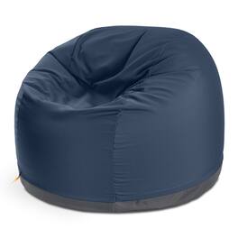 Jaxx - Palmetto Large Round Outdoor Bean Bag Club Chair - Sunbrella - Navy
