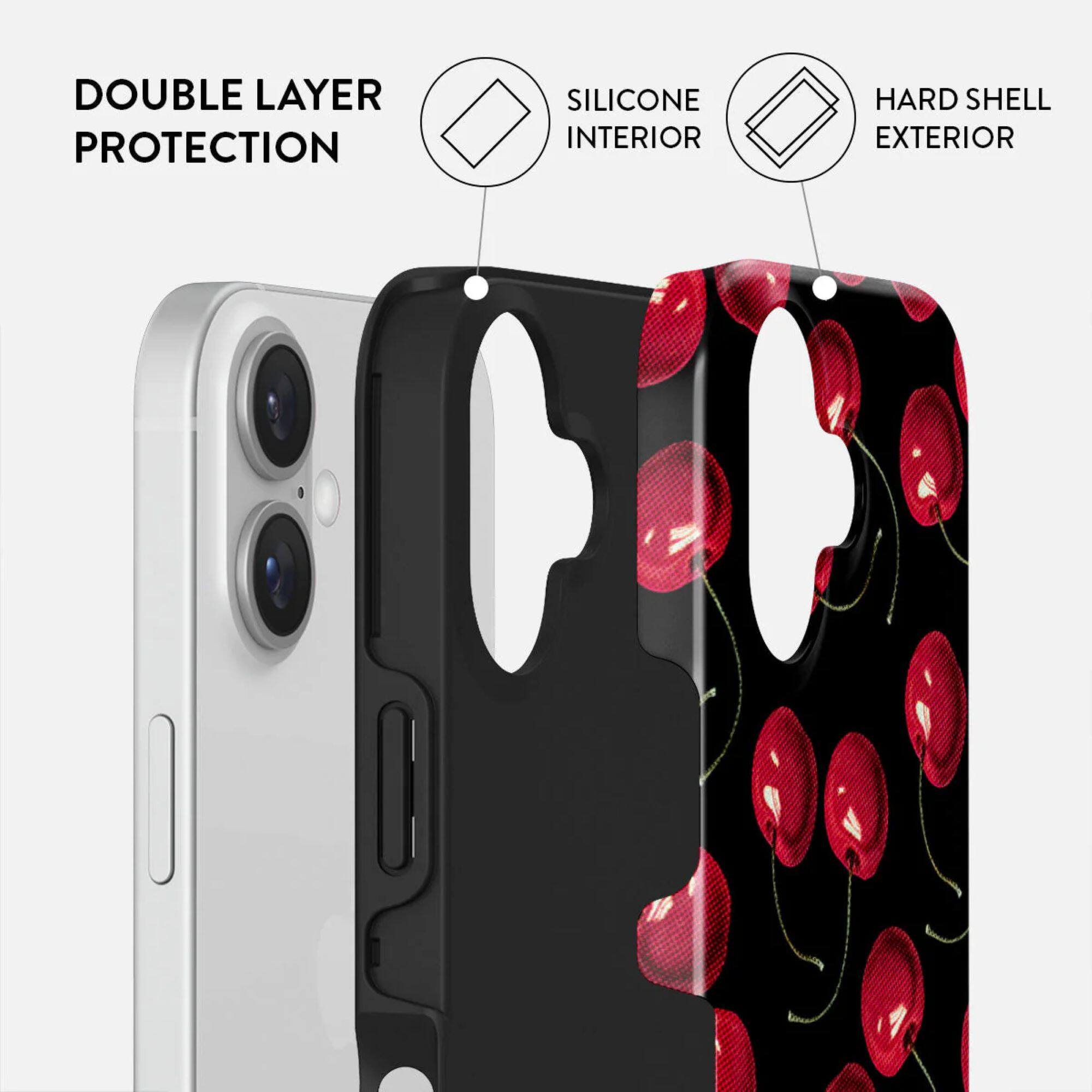 DOUBLE LAYER PROTECTION

SILICONE INTERIOR

HARD SHELL EXTERIOR