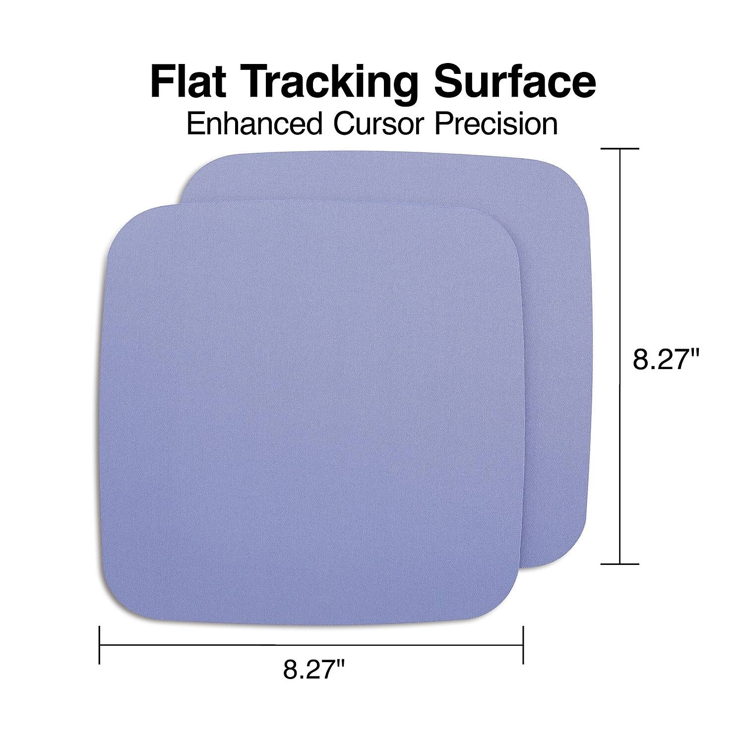 Flat Tracking Surface  
Enhanced Cursor Precision  

8.27" x 8.27"