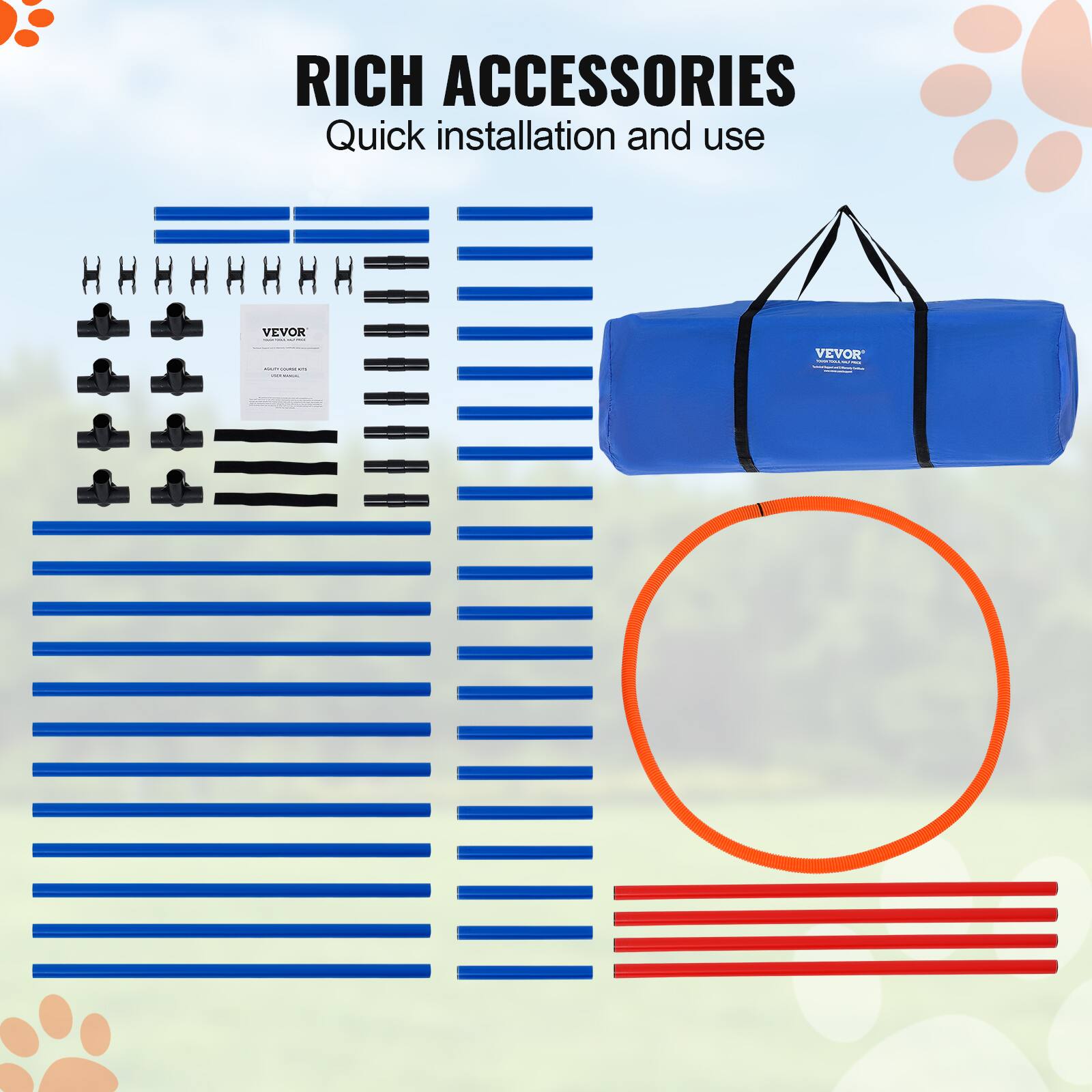 RICH ACCESSORIES Quick installation and use VEVOR VEVOR