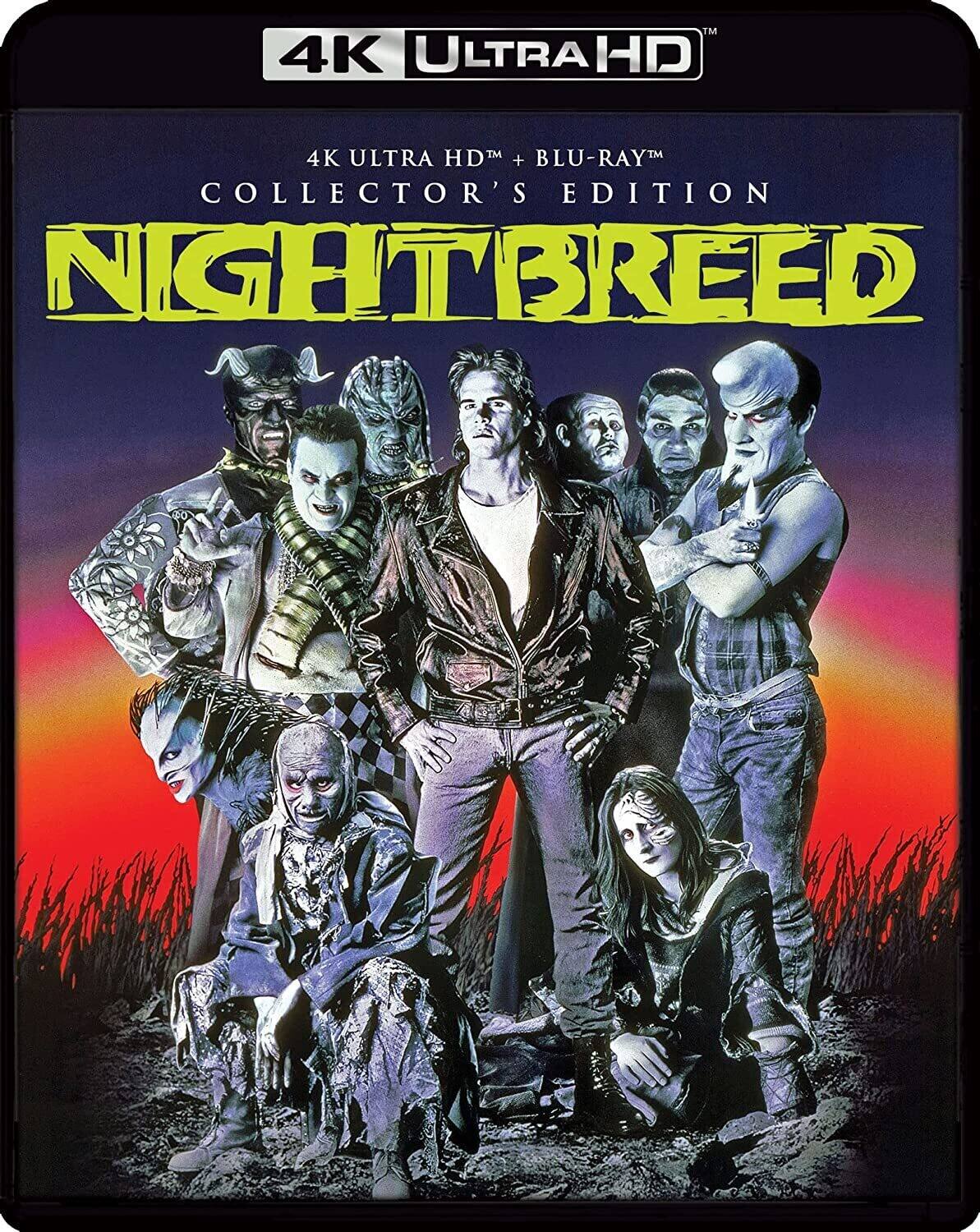 Front. Nightbreed (Collector's Edition)   - 4K Blu-Ray.
