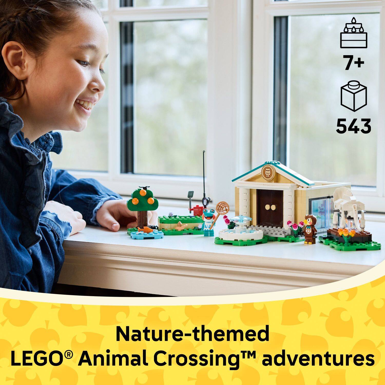 7+ 543 Nature-themed LEGO Animal Crossing™ adventures