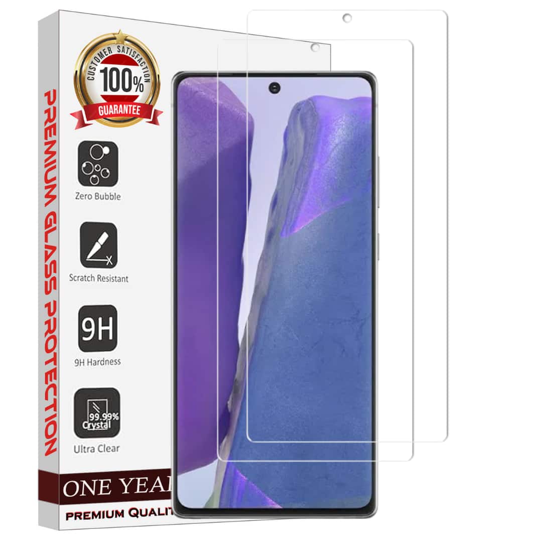 Entronix - Premium Clear Screen Protector for Samsung Galaxy Note 10 Plus - 2-Pack - Transparent