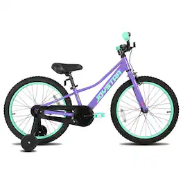 JOYSTAR - NEO 20" Kids Bike for Boys Girls Ages 7-13, Kids Mountain Bicycle with Training Wheels, MTB - Purple