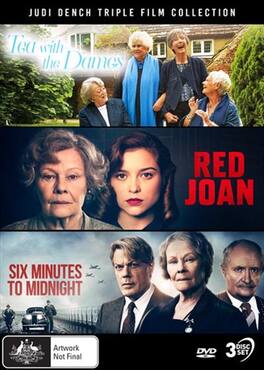 Judi Dench Triple Film Collection (Tea With the Dames / Red Joan / Six Minutes to Midnight) - DVD