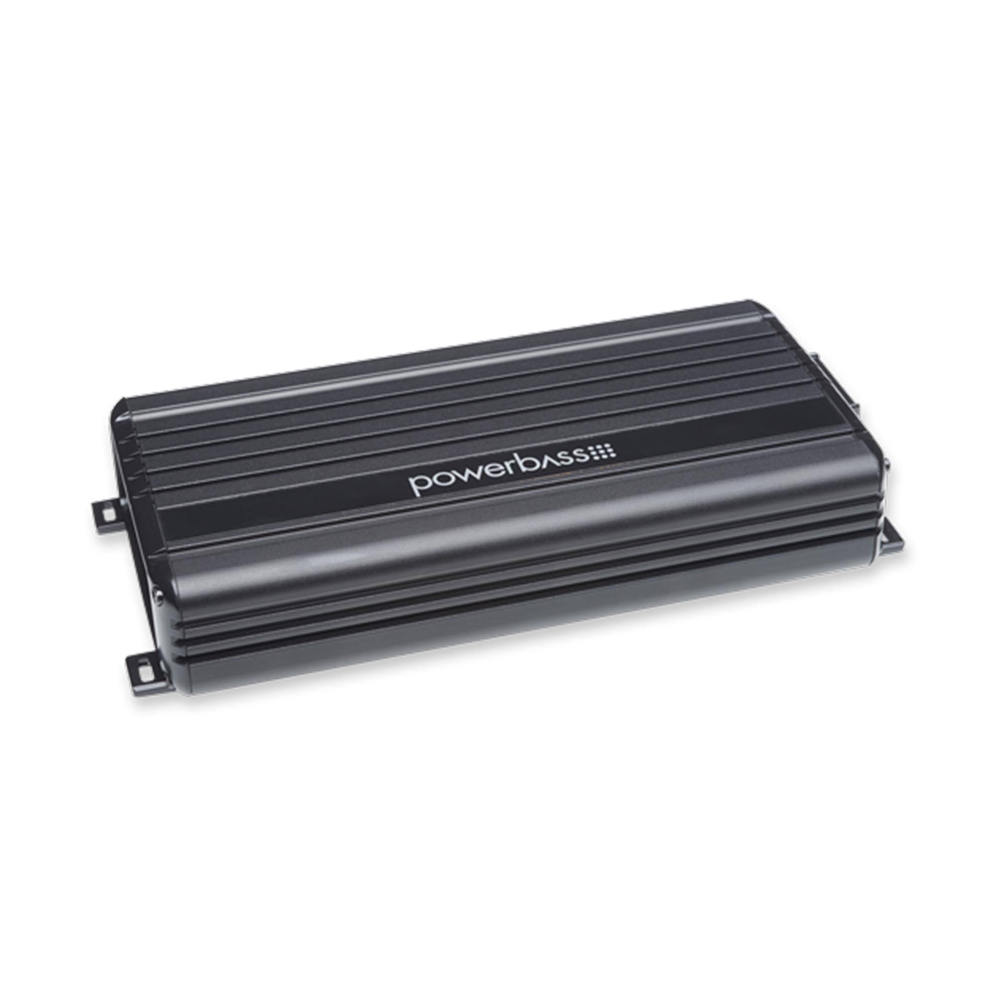 Front. Powerbass - Powerbass XL-800.4 4 Channel PowerSport Amplifier - Black/Gray.