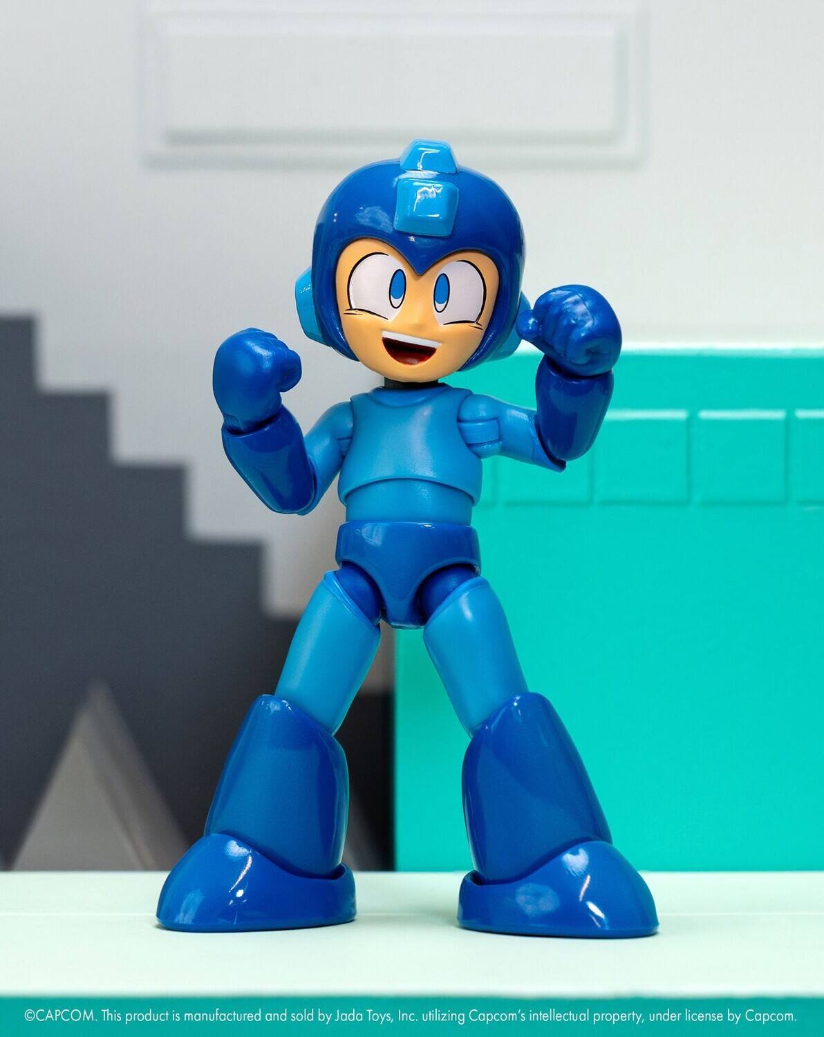 Jada Toys Mega Man Deluxe Mega Man 1:12 Fig COLLECTIBLES