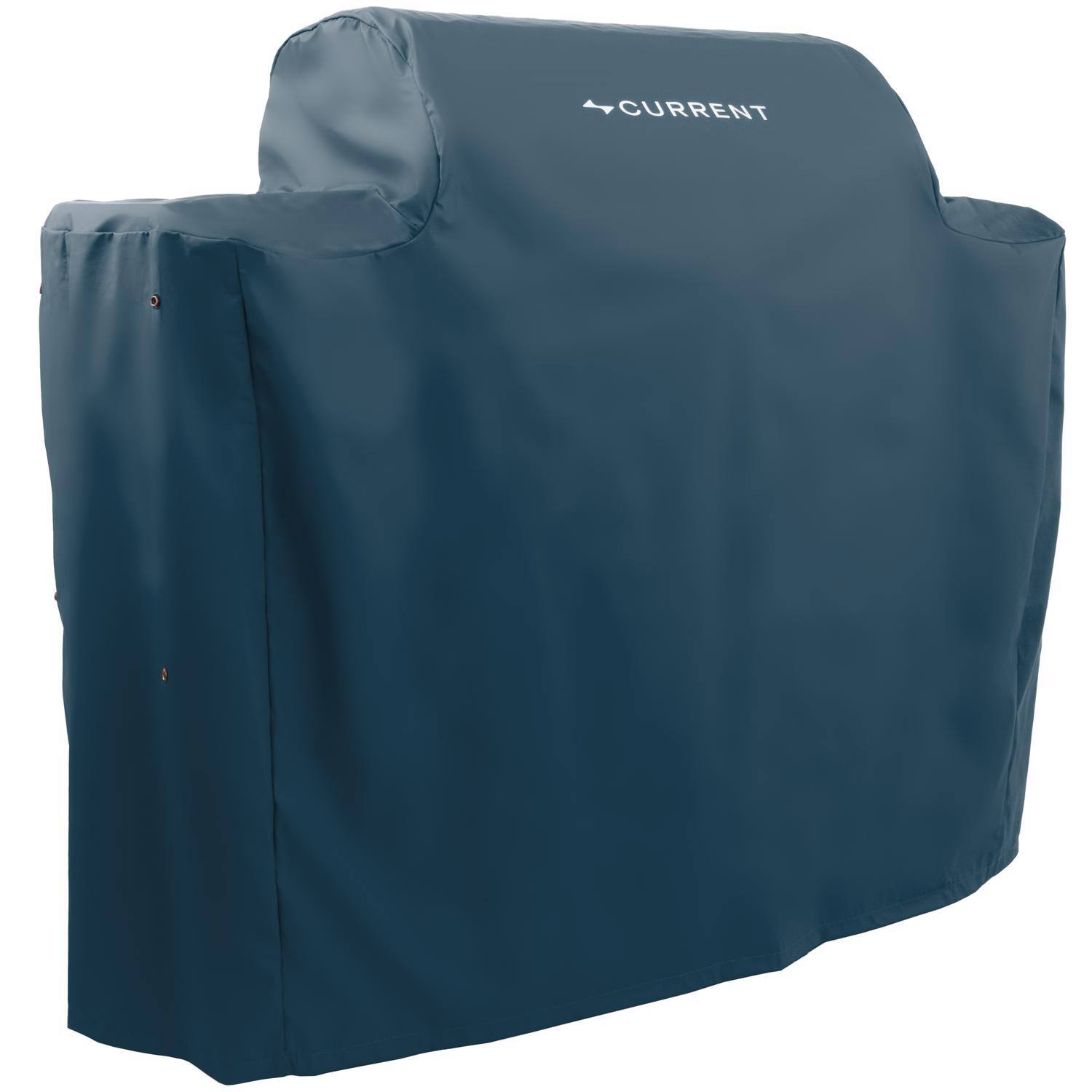 Left. Current - Current Softflex Dark Blue Grill Cover For Current Model G and Model G 2.0.